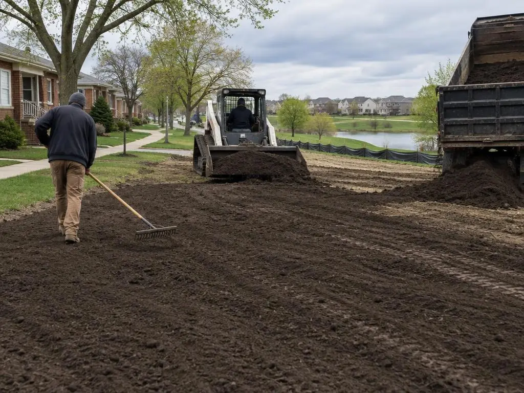 Grading, Topsoil & Dirt Work in Chicago, IL